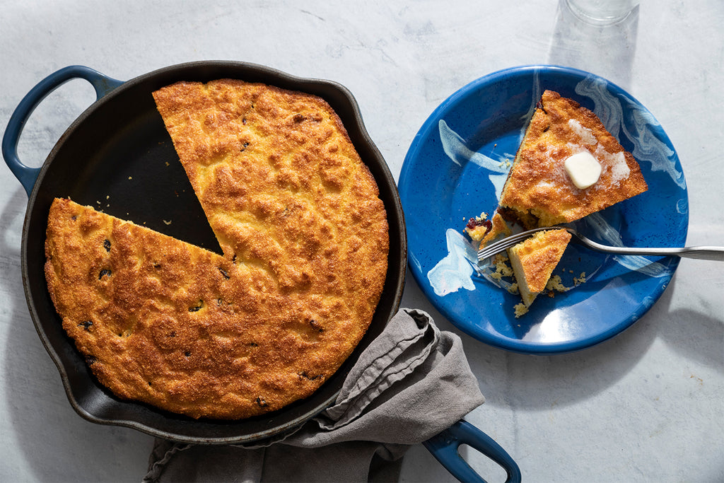 Cranberry Vanilla Cornbread