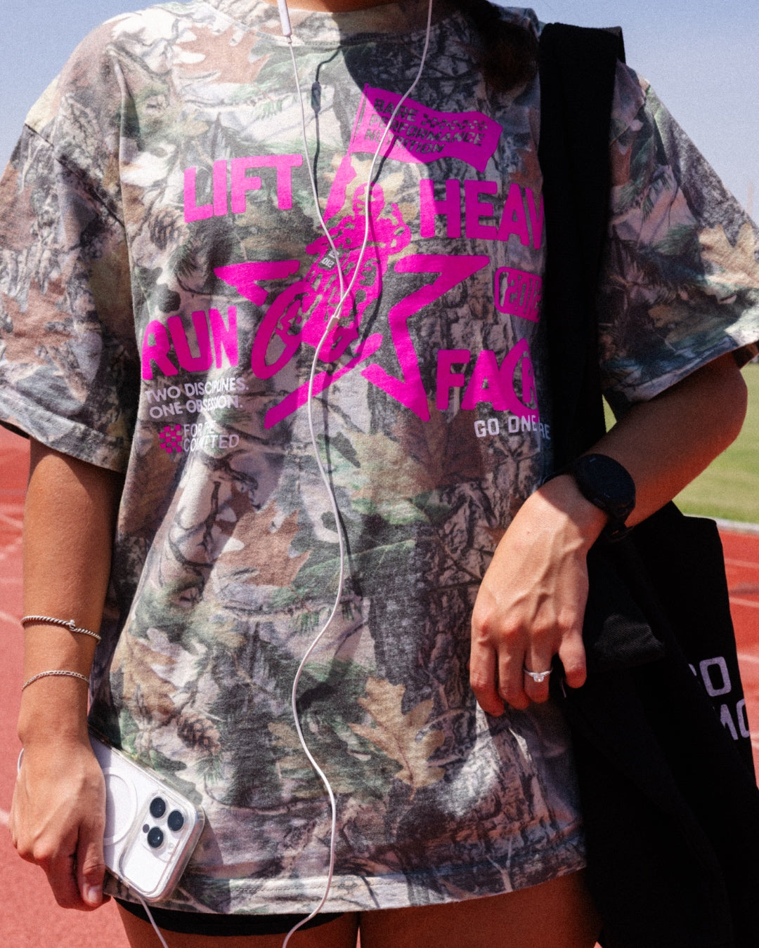 LHRF Camo Tee - Pink