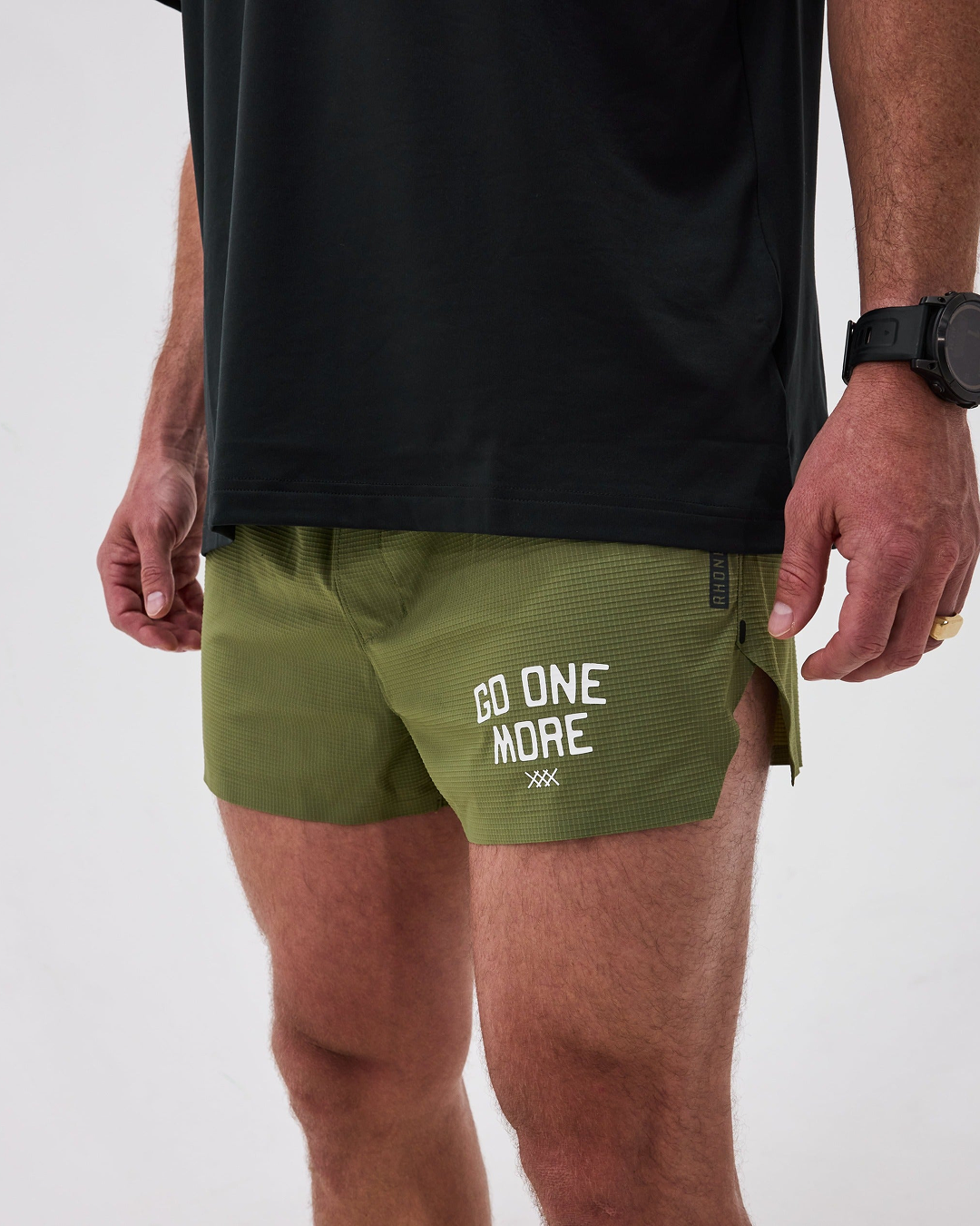 BPN x Rhone / Olive - Invictus Ripstop Short