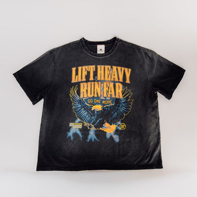 Lift Heavy Run Far Tee